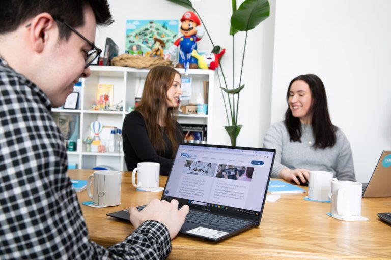 website-on-laptop